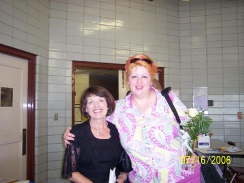 Lorraine with Mrs. Graves