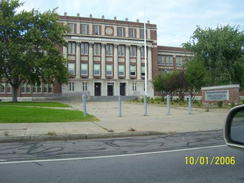 Front of BF High, 10/06