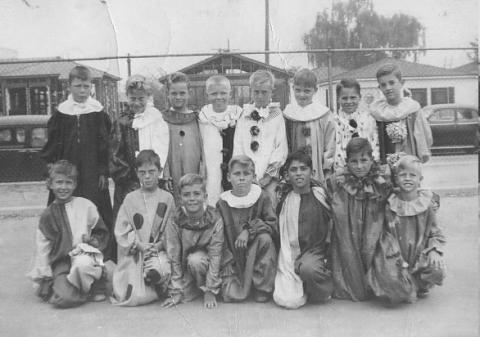 Boys from 3rd grade class 1946