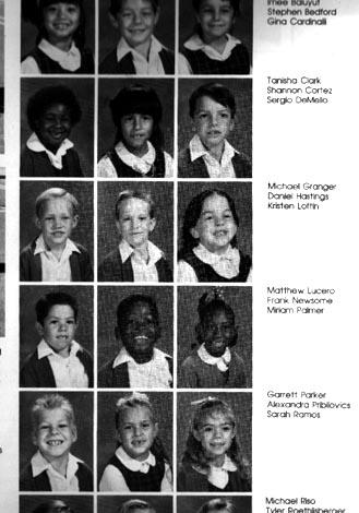 1988- First Grade Students from Yearbook