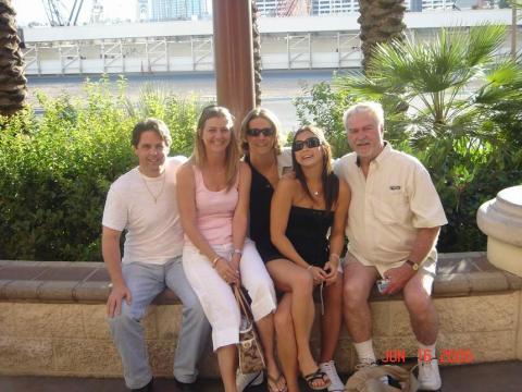 Joe, Me, Jojo, Anika and My Dad Glenn in Vegas 06