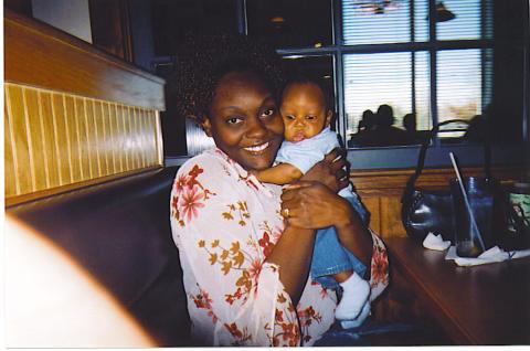 tyrell and mom