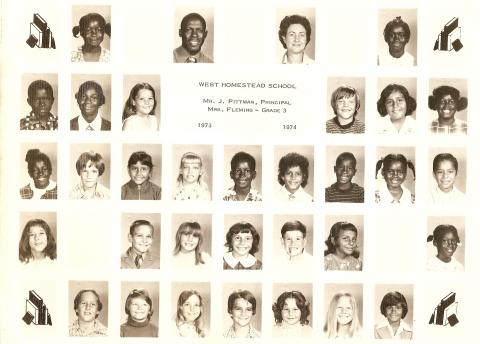 Third Grade 1973-1974 Class