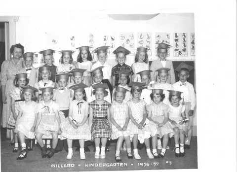 Kindergarten Willard 1956-57