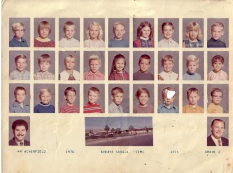 Mr. Ackerfield's 2nd Grade 1970-1971