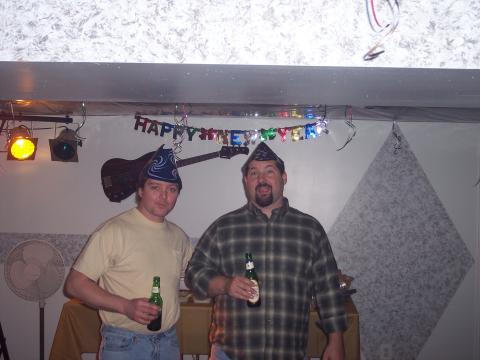 Me and Wayne Kunze New Years 05