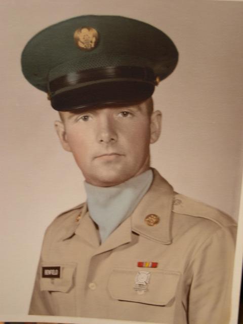 Kathy Lucas-Benfields Handsome Hubby Jim in Army Basic 66