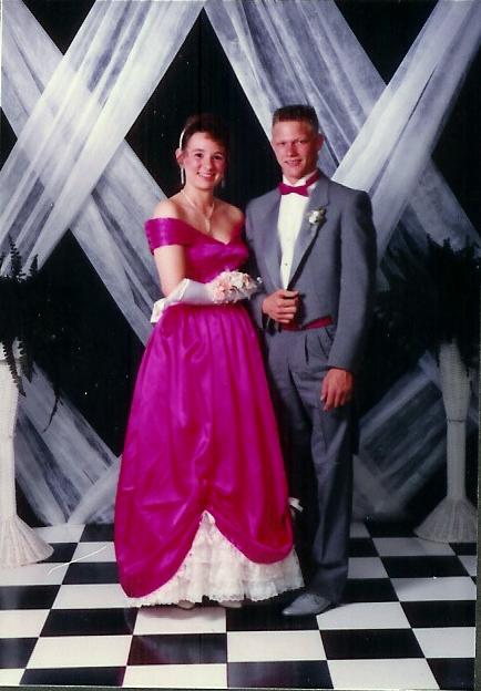 Shannon & Wayne 1989 Prom