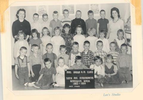 Mrs. Brown's Kindergarden '63-'64