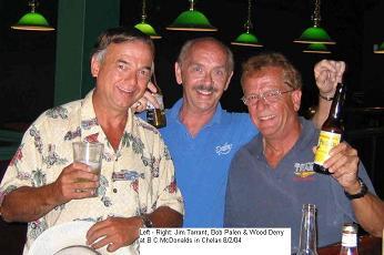 Jim Tarrant, Bob Palen, Woody Derry (all 65)