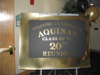 Aquinas High School Class of 1983 Reunion - 20 Year Reunion Photos