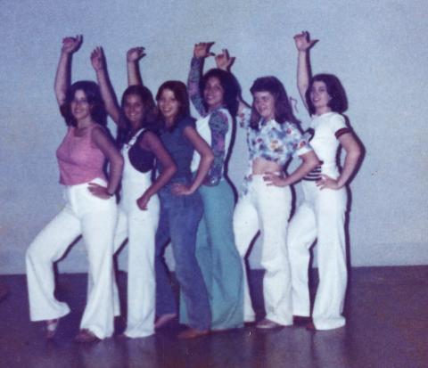 Dance-Silly Lucier, Debbie Rose, Cindy Schilling & classmates