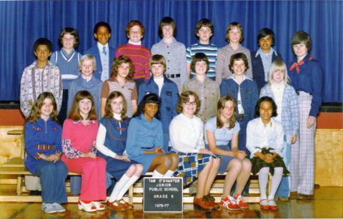 Class Picture 1976-77 Grade 6