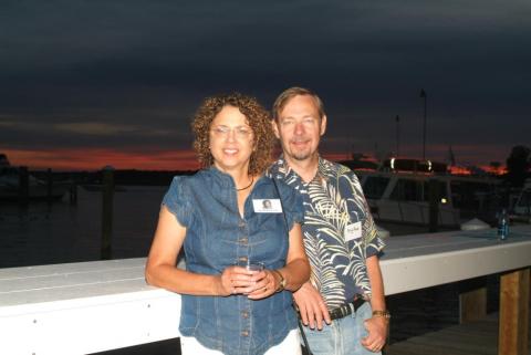 Jeanette Barnes and Brian Priest