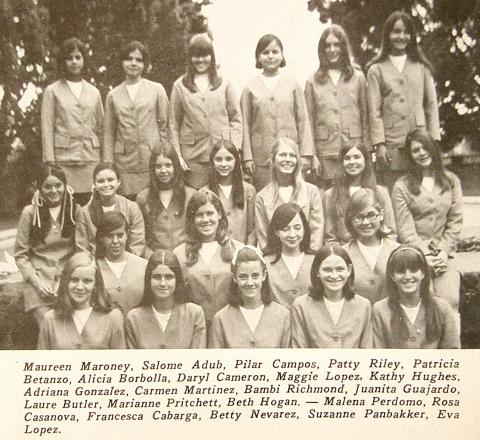 Freshman class 1969