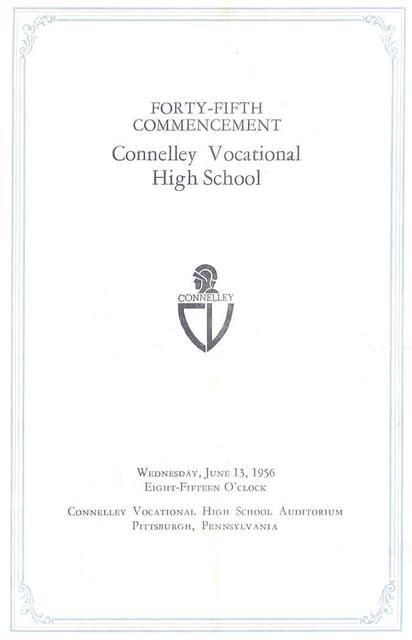 CVHS 6/13/1956 45th Commencement