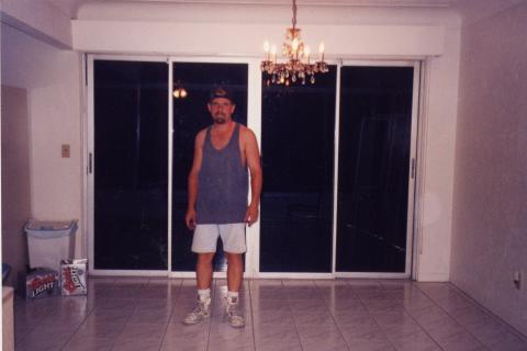me just after I finished the tile in my new house