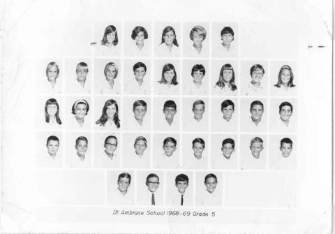Grade 5, 1968-1969