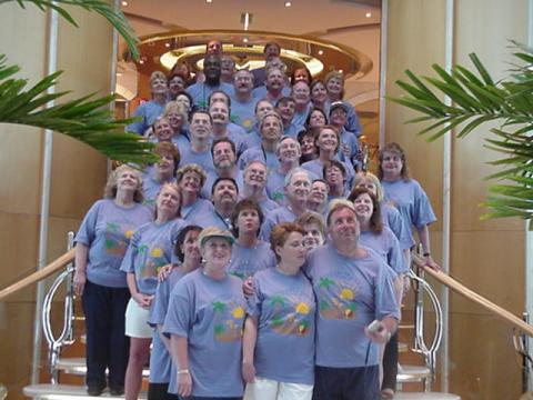 Marilyn's 50th Group Cruise Photo