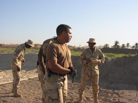 My husband in Iraq