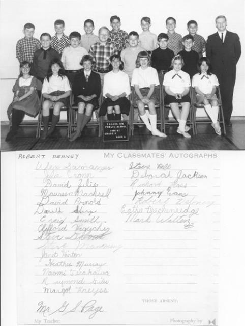 Grade 5 - 1966/67