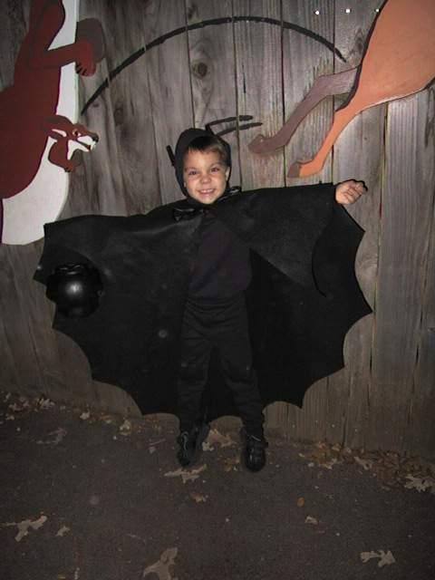 Alex at Boo at the Zoo Halloween 2001