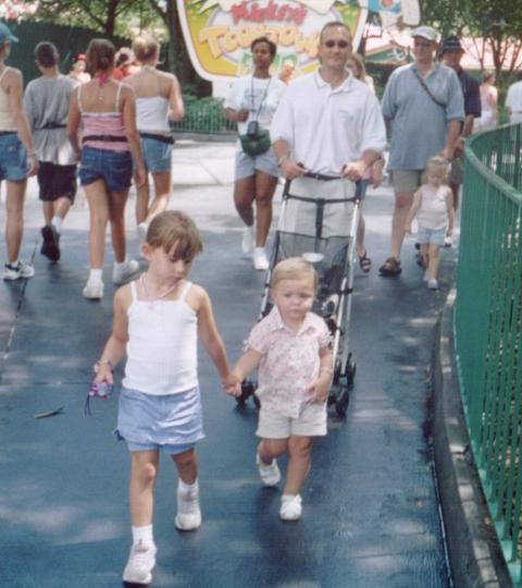 Alli with her cousin & Uncle Marc