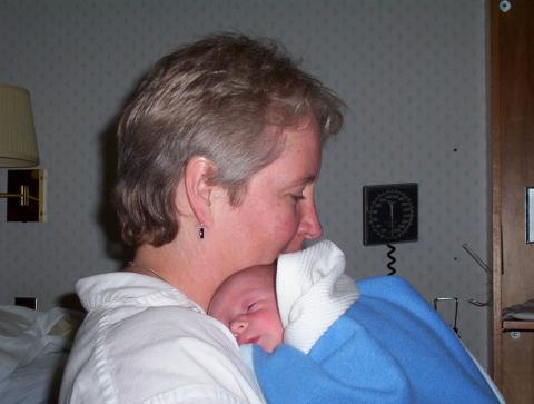 Susan and Baby Trist