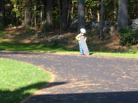 skateboarding