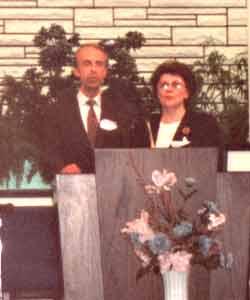 Sandy Brown and Mr.Bockman - 1990