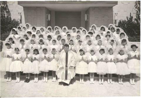 First Holy Communion - 1958 - Fr. O'Shea