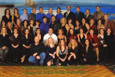 North Smithfield Junior-Senior High School Class of 1986 Reunion - Class of '86 Photo