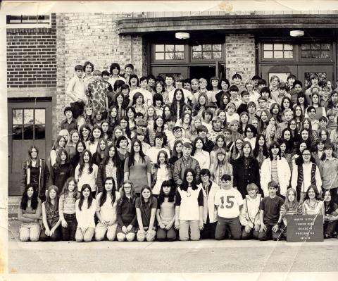 first half of 1976 in 8th grade