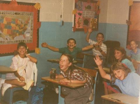 Mr. Abercrombie's 5th grade 1990