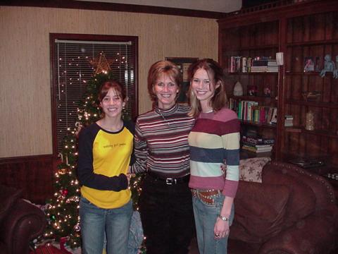 Me & the girls 12/2001