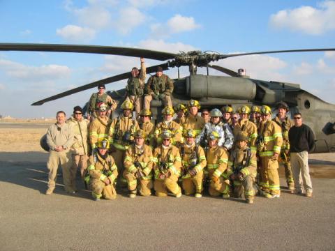 The Whole Crew - Tikrit Iraq 2005