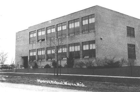 Monroe School Wayne, MI 1950's