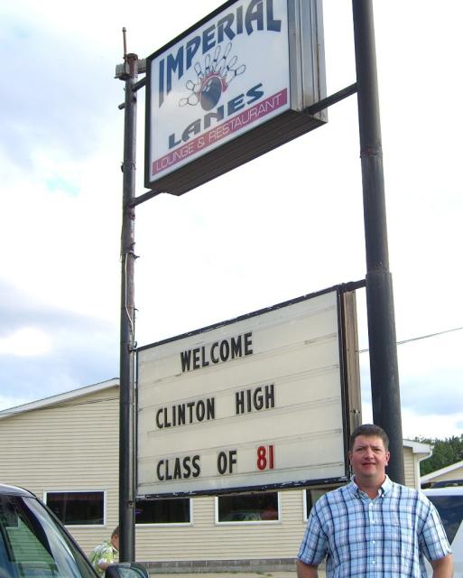 CHS 81 - #13 - Jim in front of Imperial Lanes for Family Night - Sept 2 2006 size reduced