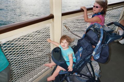 Ferry ride at Disney