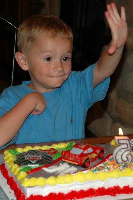 My Grandson, Jayden's 5th B-day!