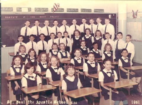 St. Paul the Apostle Class Pic 1961