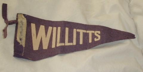 Vintage Willitts Banner