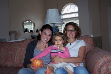 Daughters Maddie, Greer, and Allie - 2007
