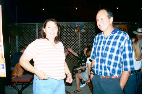 Joan and Tracey at Friday Mixer