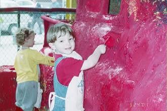 My little guy at the SD Childrens Museum