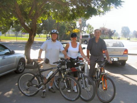 Reunion bike ride