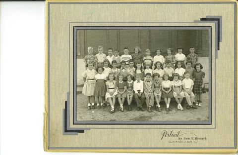 Walnut Avenue School 4th Grade 1954