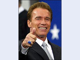 Thumbs up from Arnold