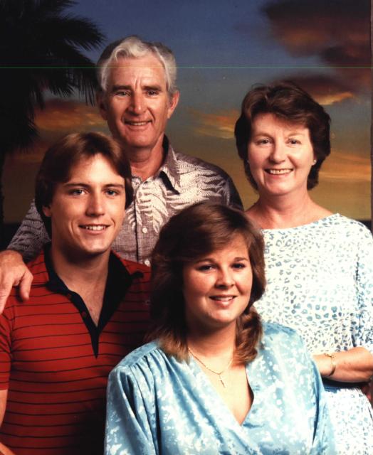 Braid Family in 1981 Hawaii