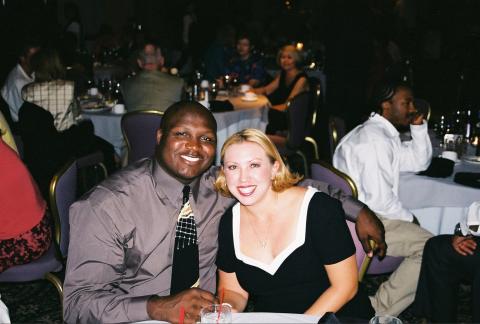 Bryan Robinson (Chicago Bear) & me